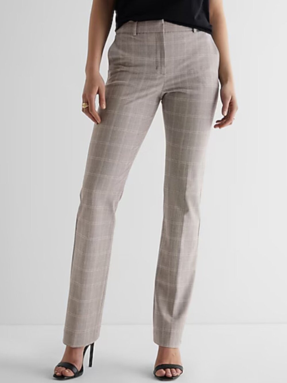 EXPRESS Womens Editor Stretch Twill Mid Rise Bootcut Pant Size 8R BRAND NEW!